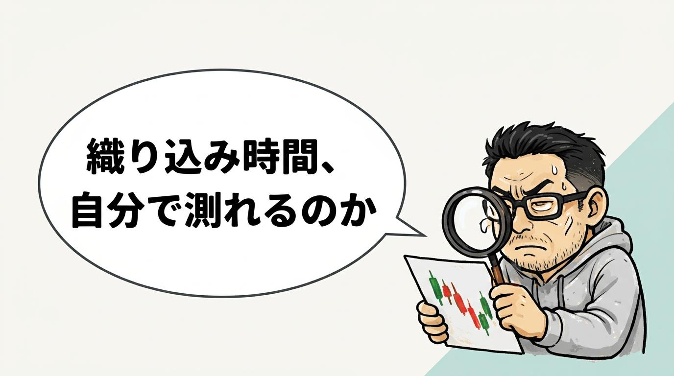 利食安男「織り込み時間、自分で測れるのか」
