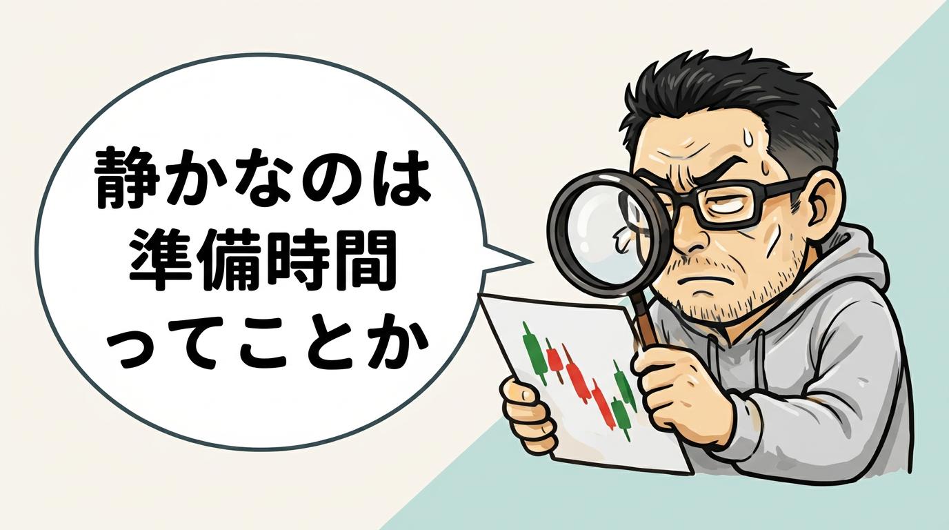 利食安男「静かなのは準備時間ってことか」